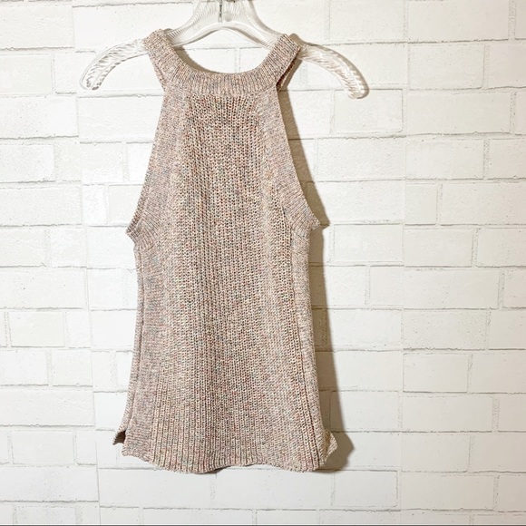 NWOT Ella Moss Speckled Margie Knit Halter Top M - Picture 6 of 10